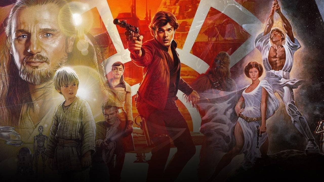 Poster ng pelikula ng Star Wars