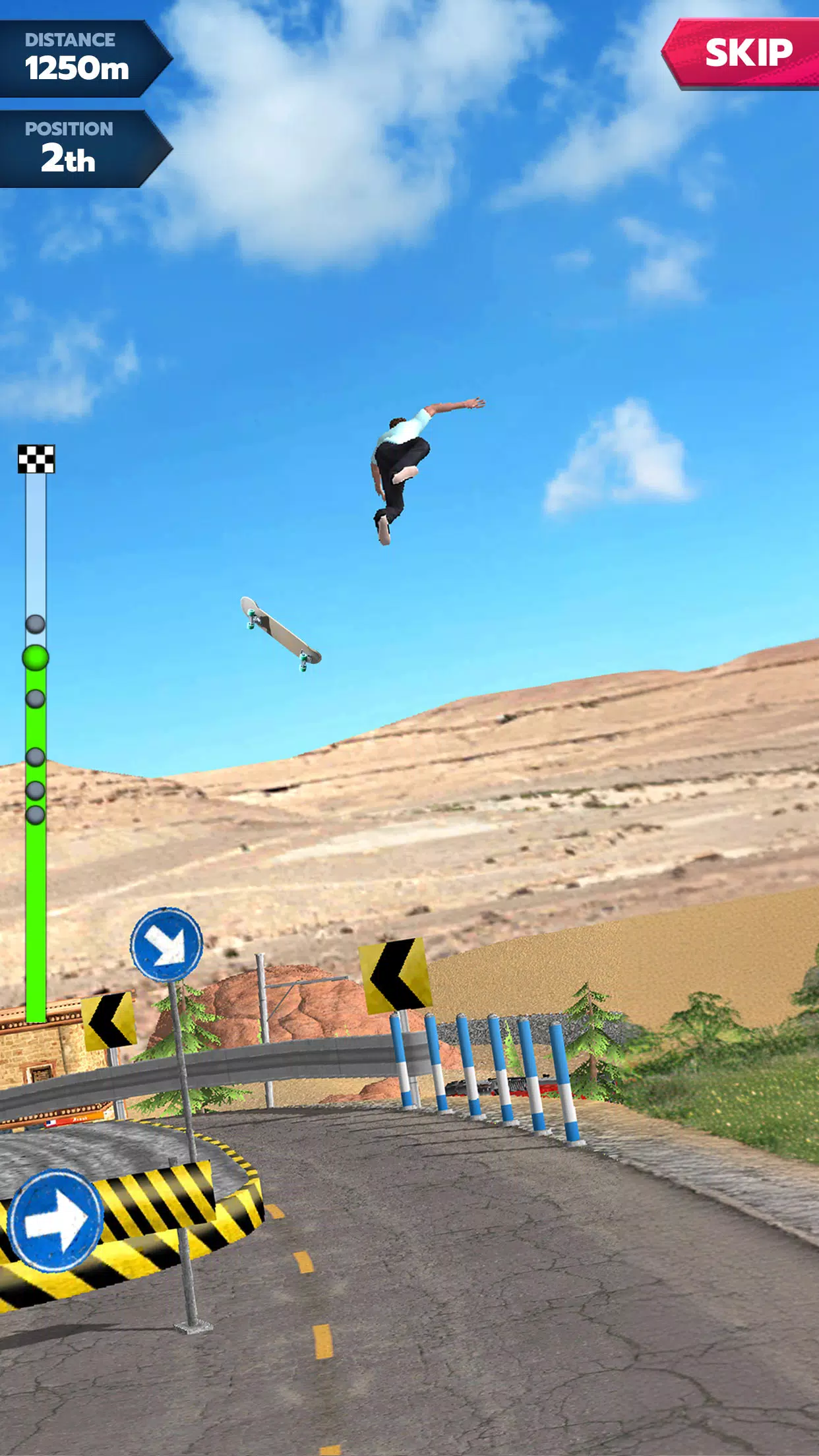 Downhill Race League Captura de tela 4
