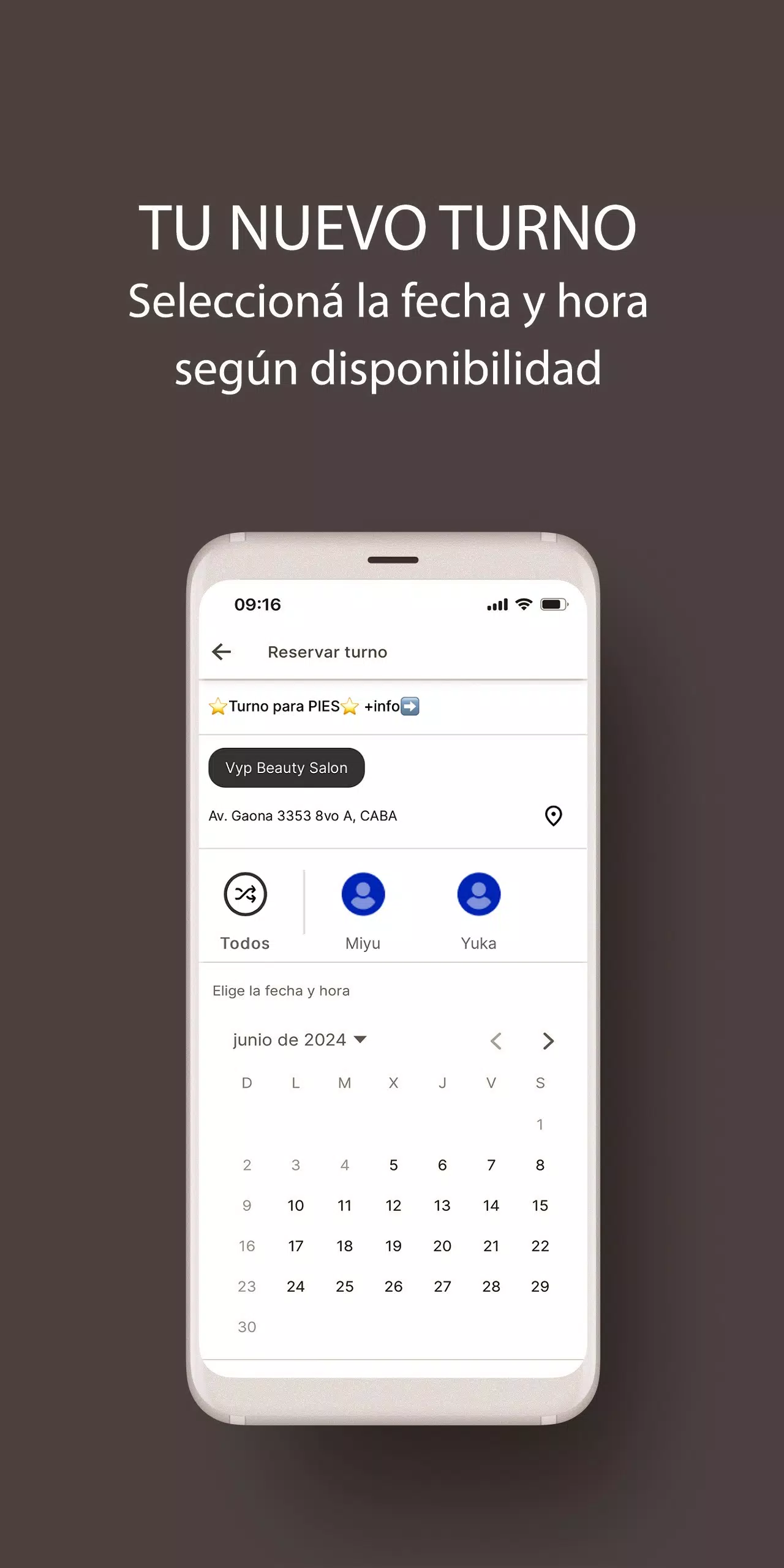 V&P Beauty Salon Turnos Captura de pantalla 3
