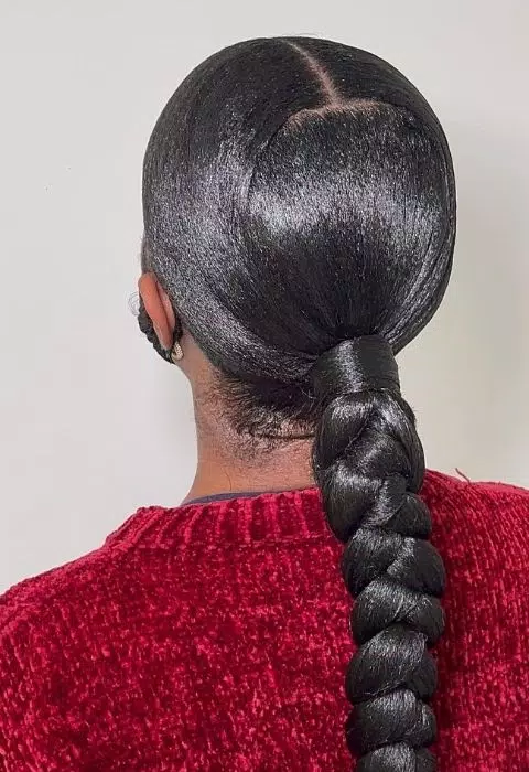 Sleek Braided Ponytail Styles 스크린샷 3