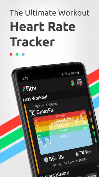 FITIV Pulse Moniteur de Sport Capture d'écran 1