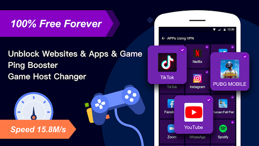 VPN Space - Secure & Fast VPN Tangkapan skrin 3