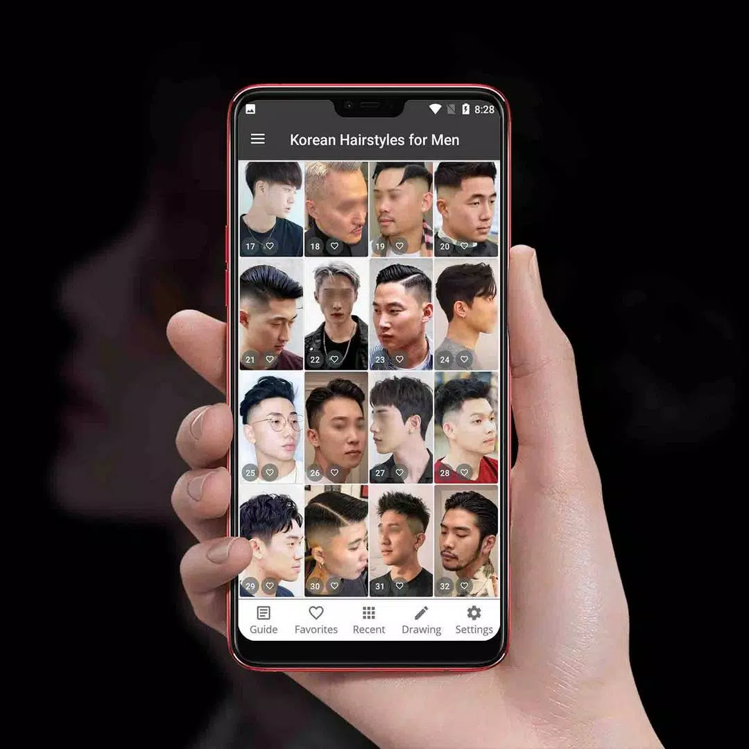Korean Hairstyles for Men应用截图第1张