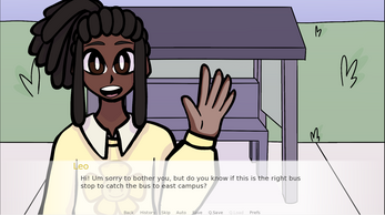 Schermata Full Ride! A College Dating Sim 2
