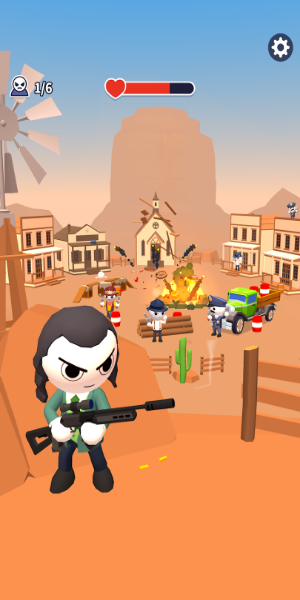 Mafia Sniper — Wars of Clans स्क्रीनशॉट 3
