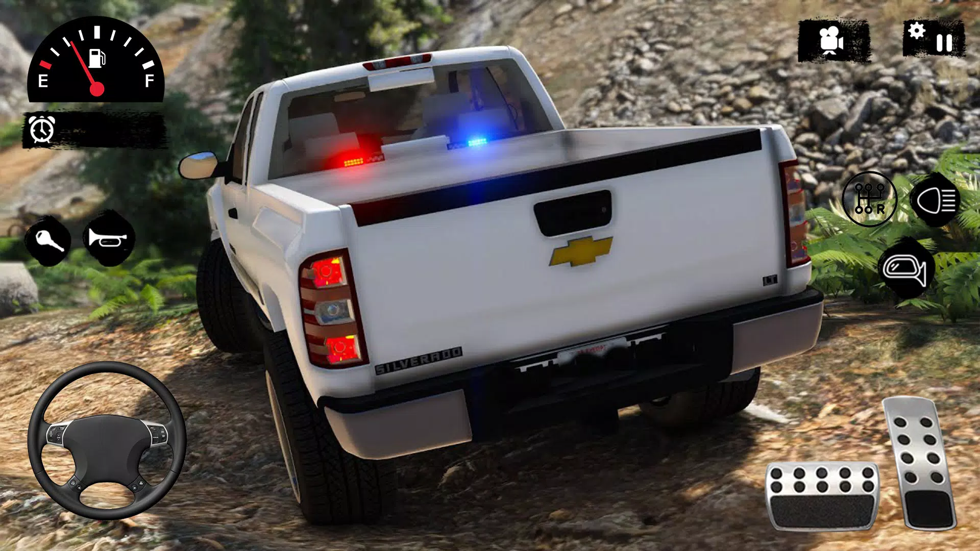 Offroad Police Truck Drive 3D スクリーンショット 1