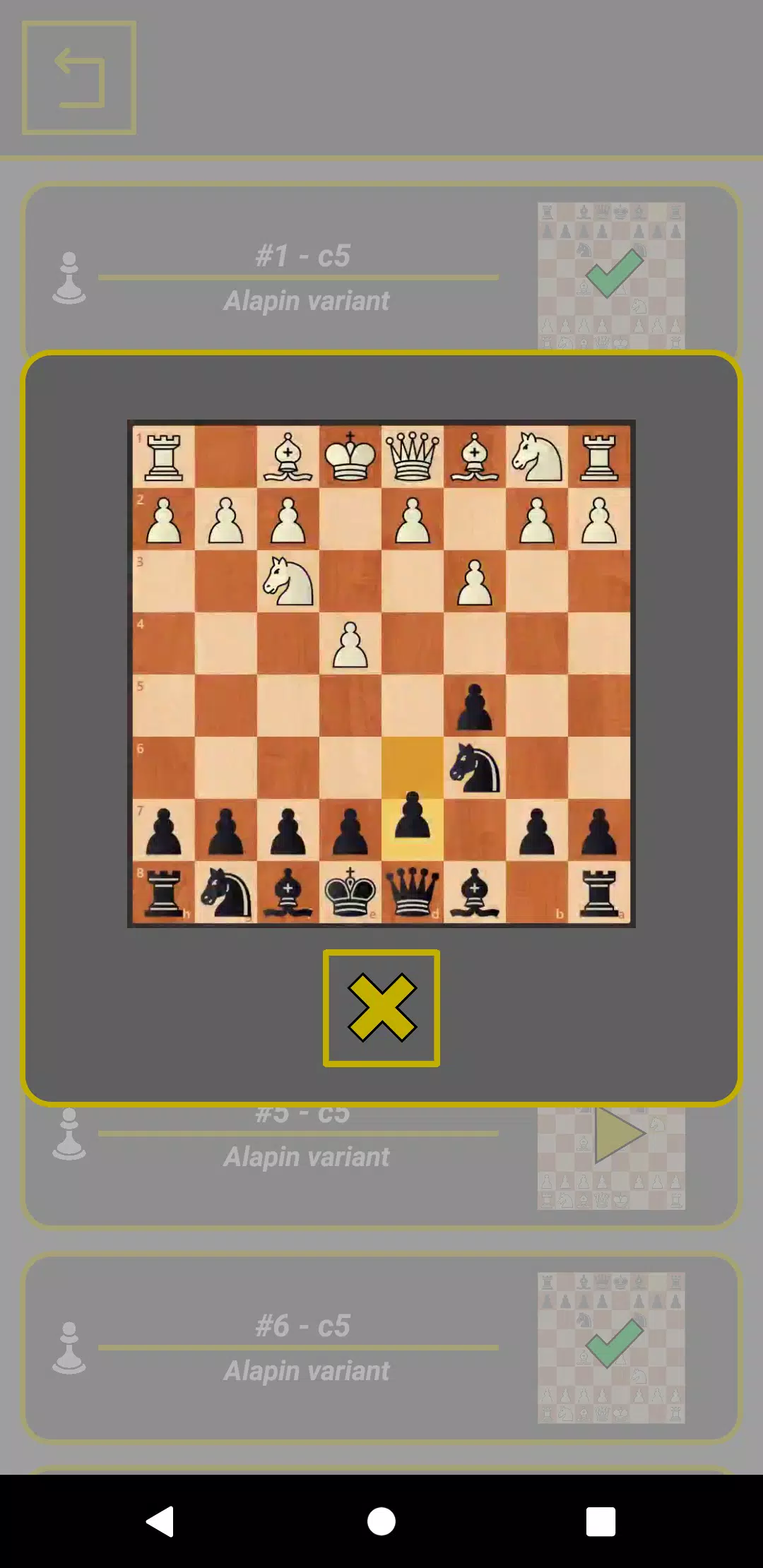 Schermata Chess traps.2 4