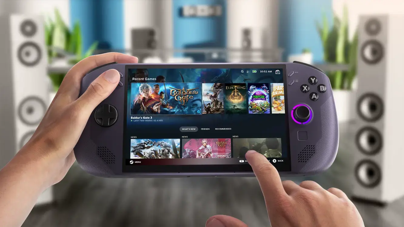 Lenovo Legion Go S with SteamOS