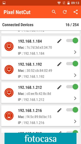 Pixel NetCut WiFi Analyzer Zrzut ekranu 4