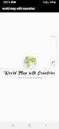 World Map With Countries ภาพหน้าจอ 2