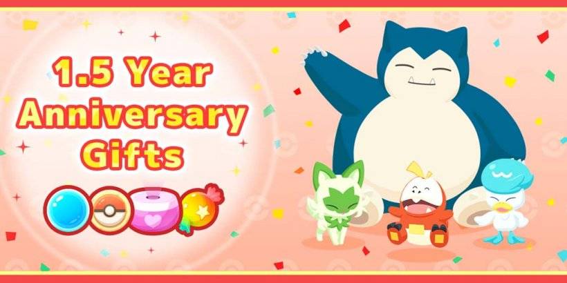 Pokémon Sleep ฉลองครบรอบ 1.5 ปีพร้อมรางวัลพิเศษ