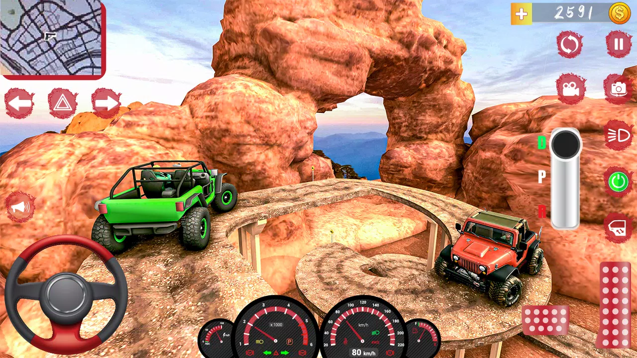 Mud Jeep Mud Driving Simulator Captura de pantalla 3