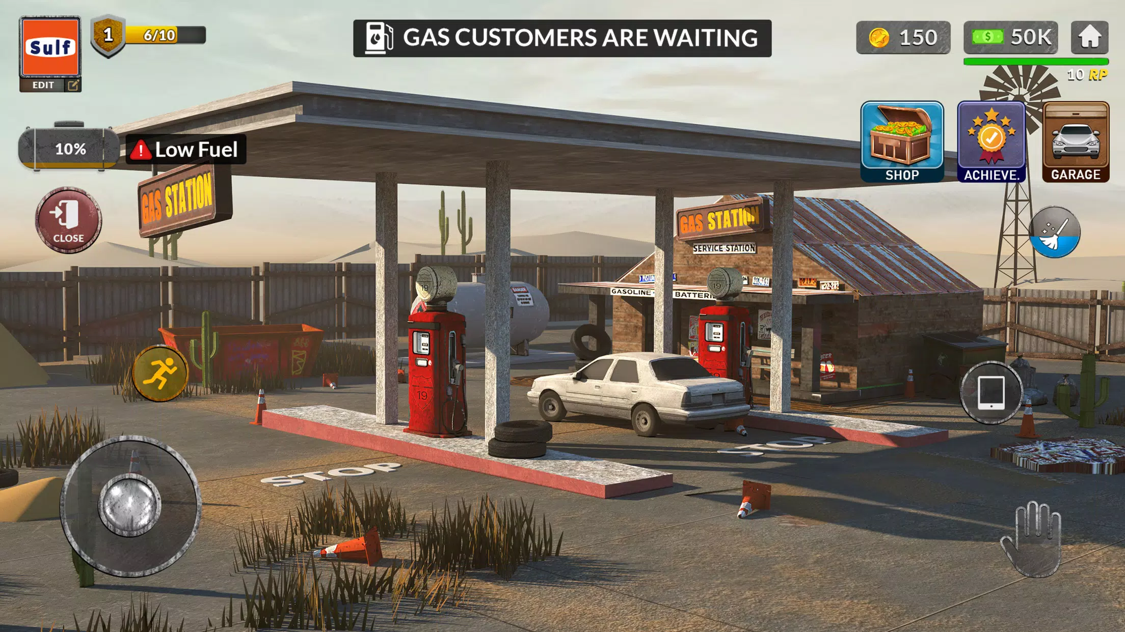 Gas Filling Junkyard Simulator Captura de pantalla 4