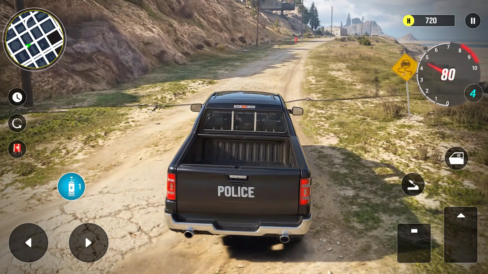 Police Van Crime Sim Games Captura de pantalla 2