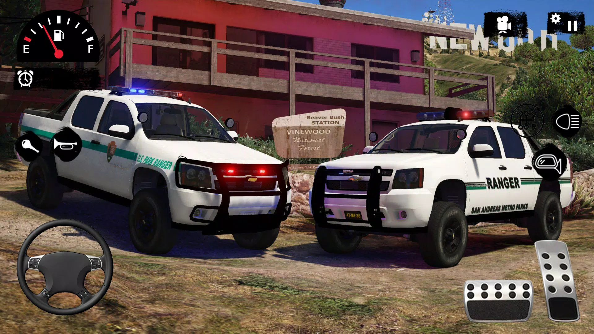 Offroad Police Truck Drive 3D スクリーンショット 3