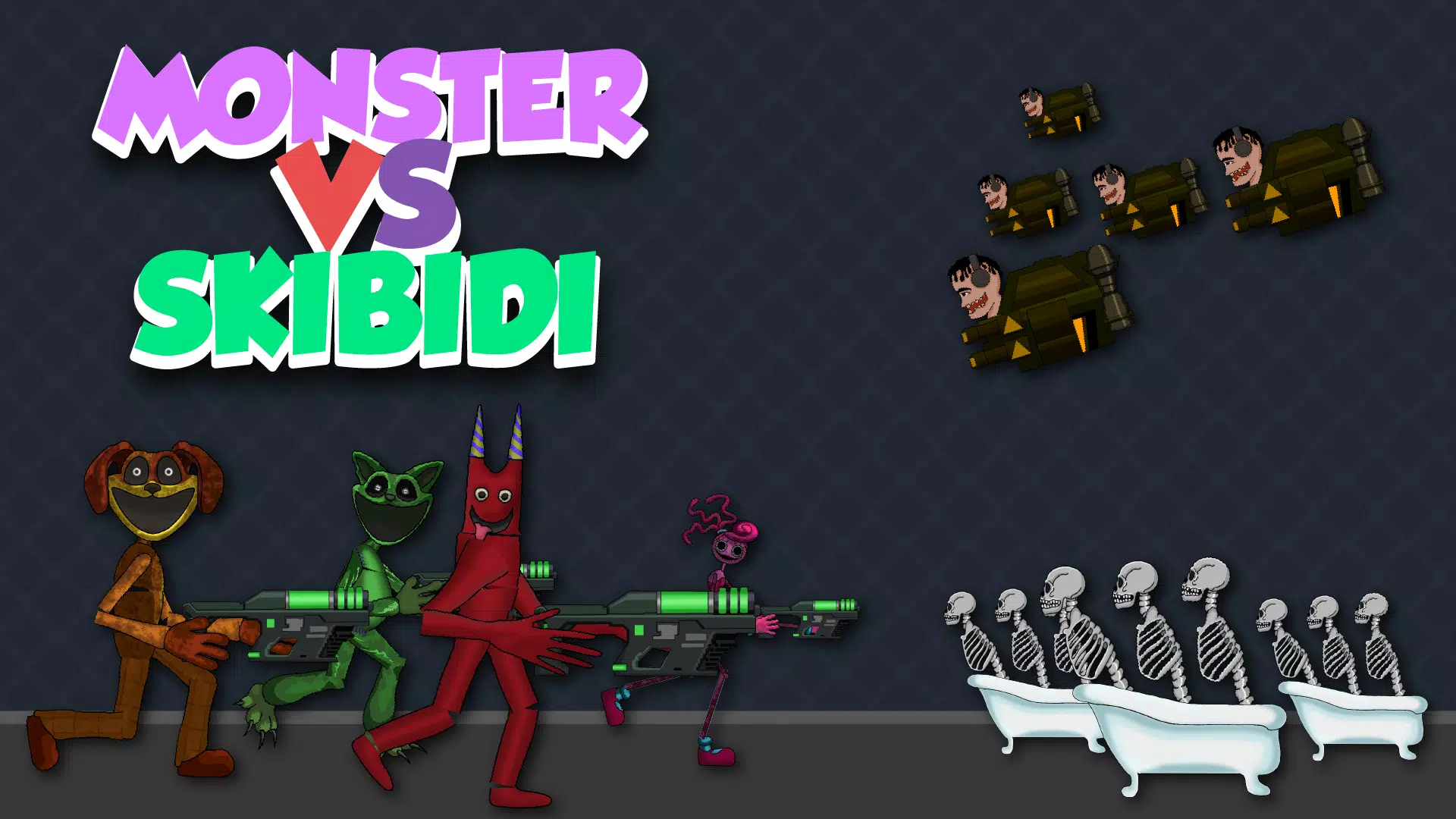 Blue Monster: Ragdoll Battle Скриншот 1