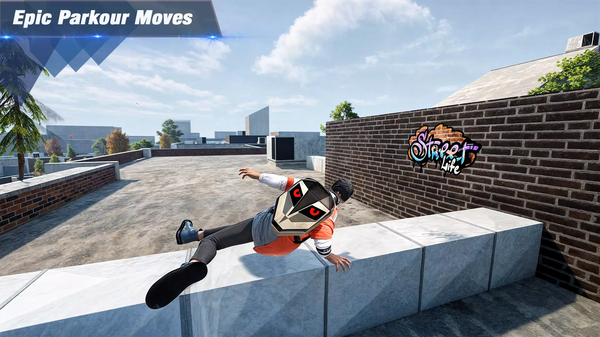 Going Up Parkour Only Rooftop Скриншот 2