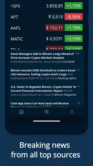 HODL Real-Time Crypto Tracker Ảnh chụp màn hình 4