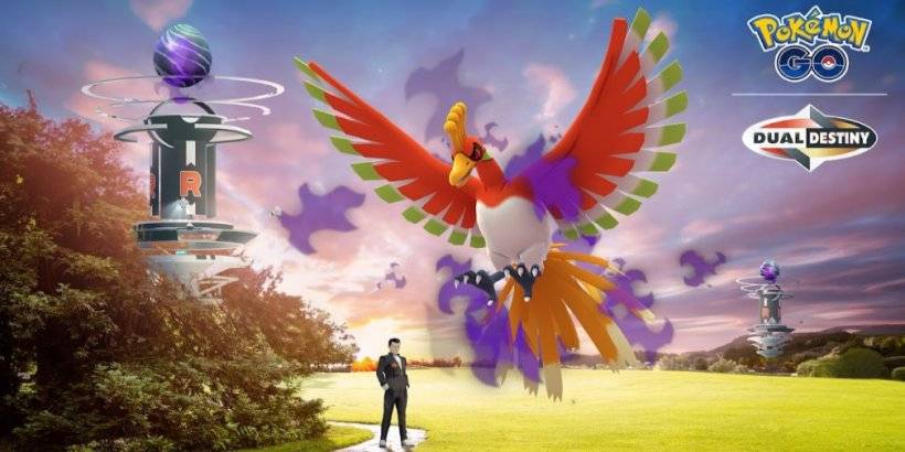 Equipe Go Rocket Returns para a Fashion Week e o dia das sombras de Ho-oh em Pokémon Go