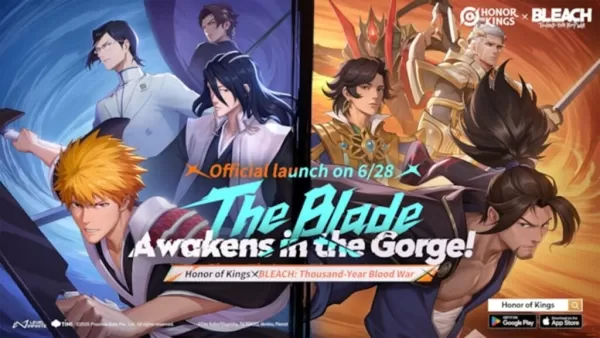 Colaboração entre Honor of Kings e Bleach começa amanhã