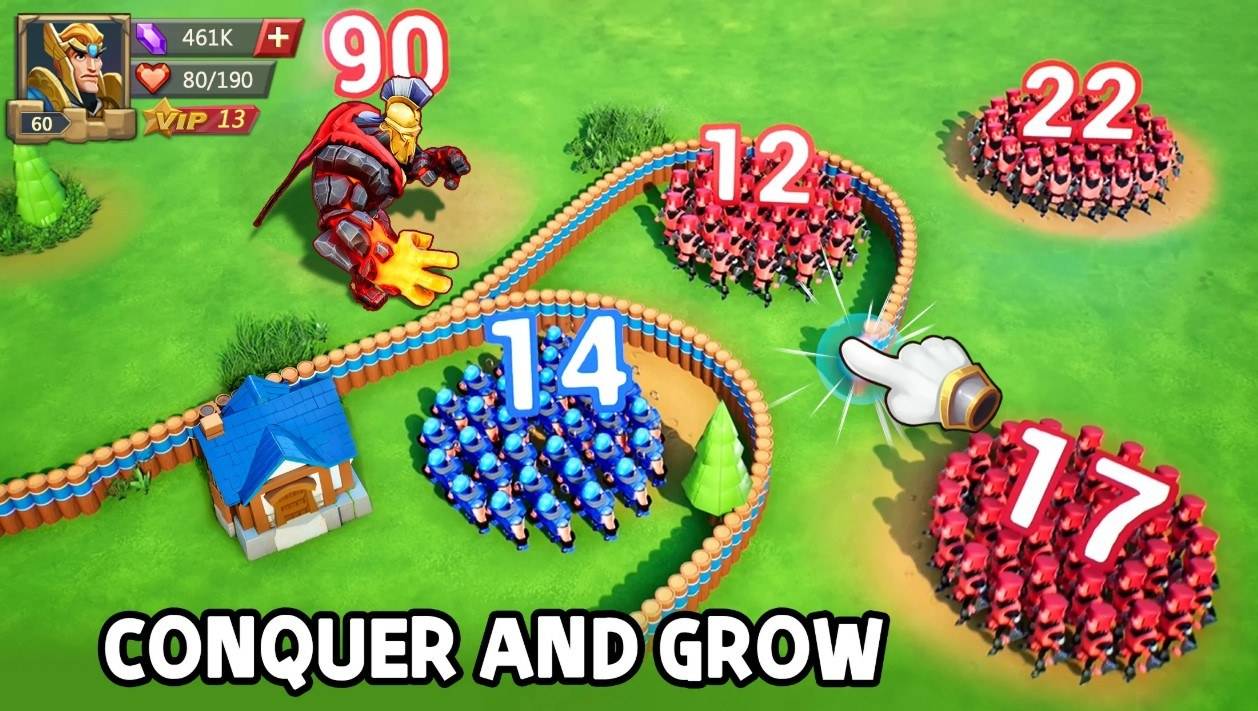 Play Lords Mobile on Mac with BlueStacks Air