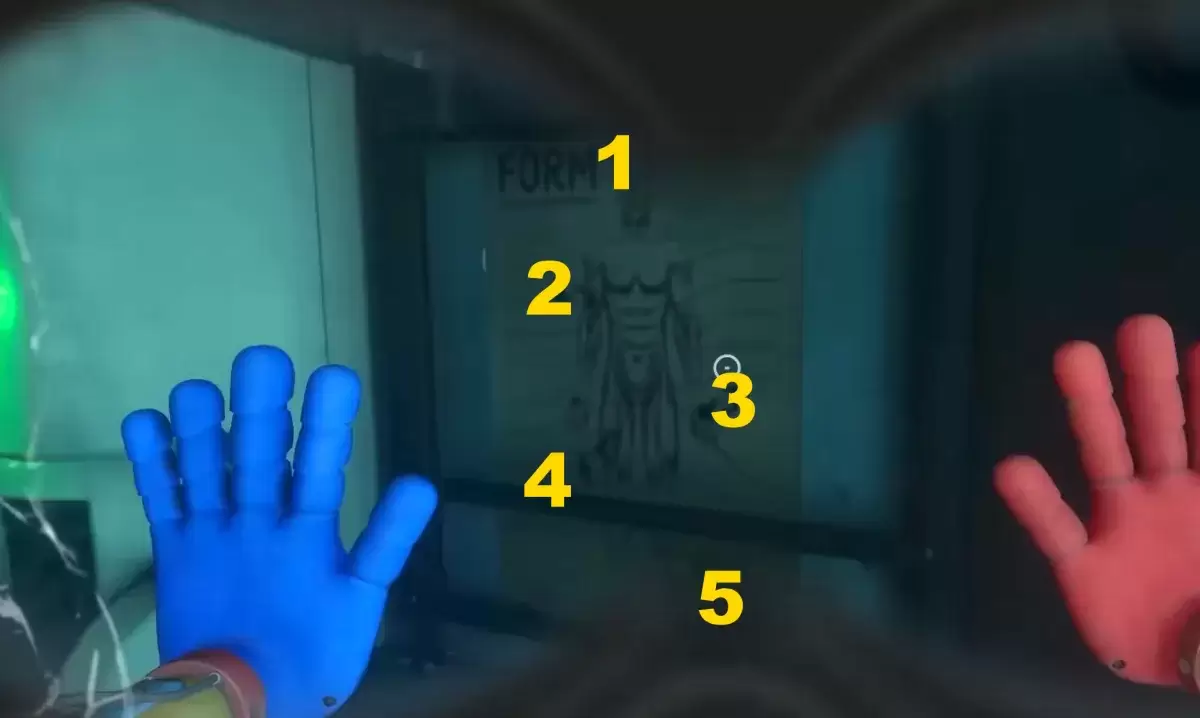 Poppy Playtime Chapter 4 puzzle codes.