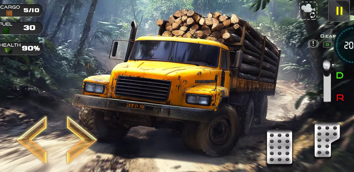 Truck Cargo simulator offroad Tangkapan skrin 1