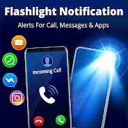Flash Alerts LED - Call, SMS Скриншот 1