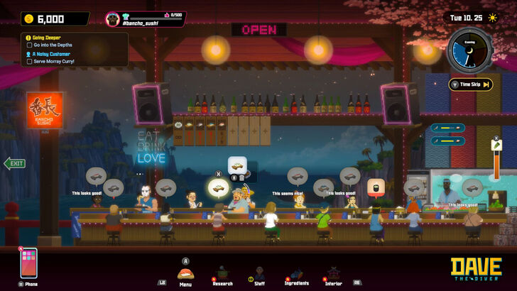 Dave The Diver New DLC和AMA中揭示的新遊戲