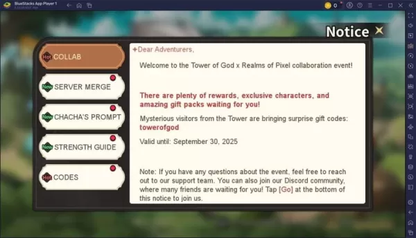 Tower of God and Realms of Pixel Collab