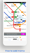 Singapore MRT Metro Map Screenshot 4