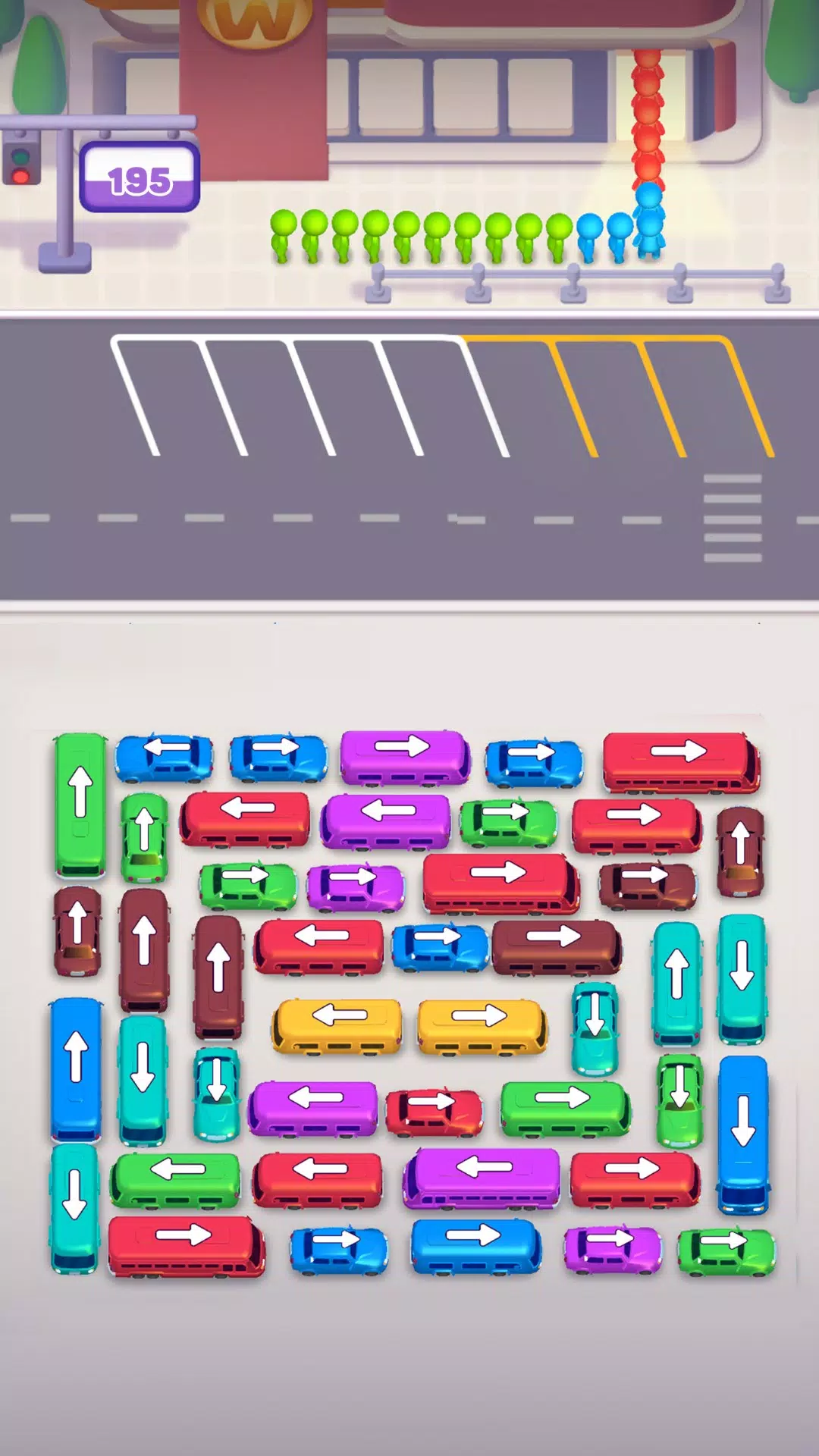Bus Away: Traffic Jam Screenshot 1