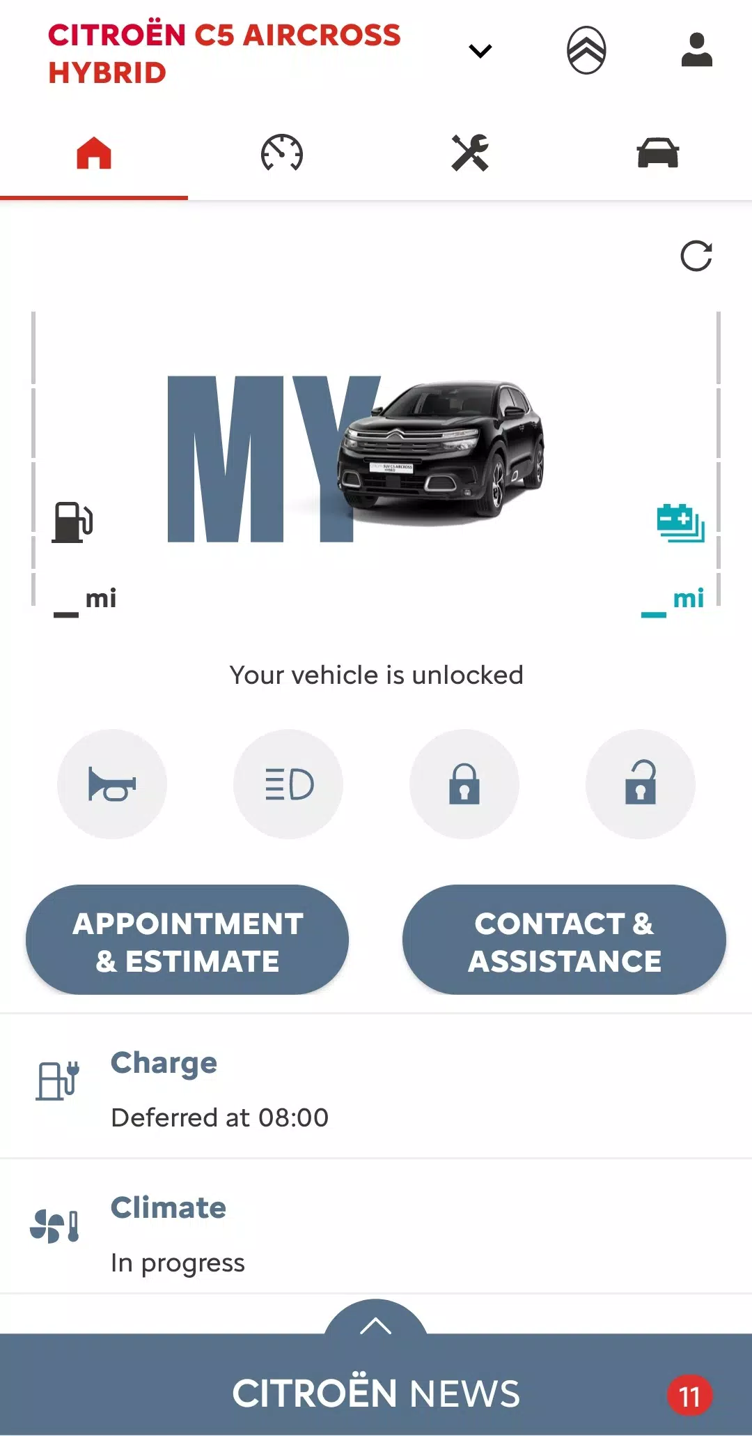 MyCitroën應用截圖第2張