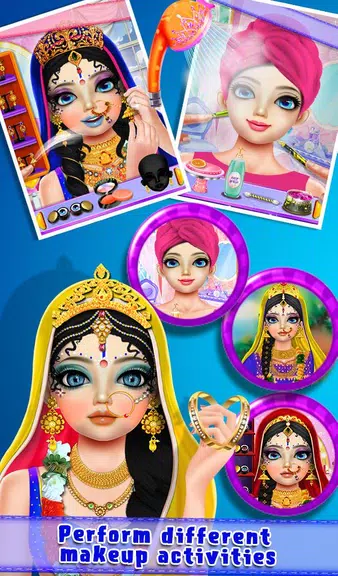 Indian Gopi Doll Fashion Salon Ảnh chụp màn hình 2