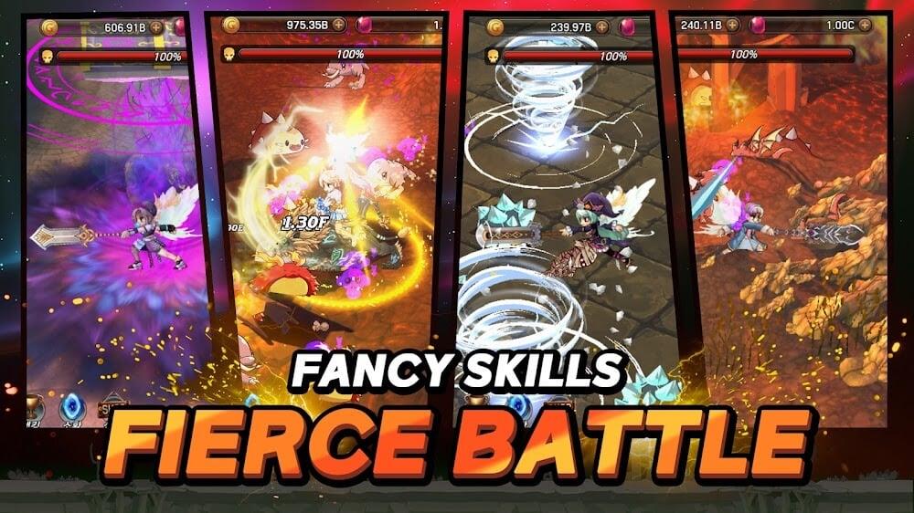 Angel Fantasia : Idle RPG Tangkapan skrin 2