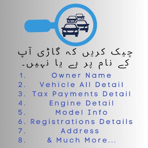 Vehicle Verification Pakistan應用截圖第1張