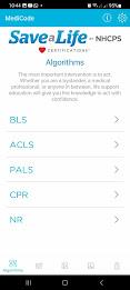MediCode: ACLS, BLS & PALS Capture d'écran 1