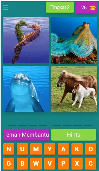 Tebak-tebakan Gambar Hewan Screenshot 3