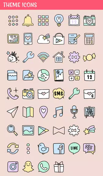Unicorn Magic Theme Ekran Görüntüsü 4