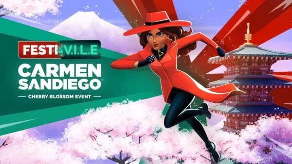 卡门·桑迪戈（Carmen Sandiego）通过在日本的樱花节上解决犯罪来庆祝40周年