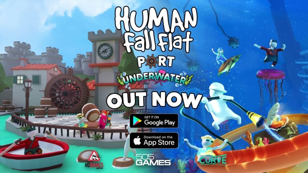 Ang platformer na nakabase sa pisika na Human Fall Flat ay naglulunsad ng dalawang bagong antas