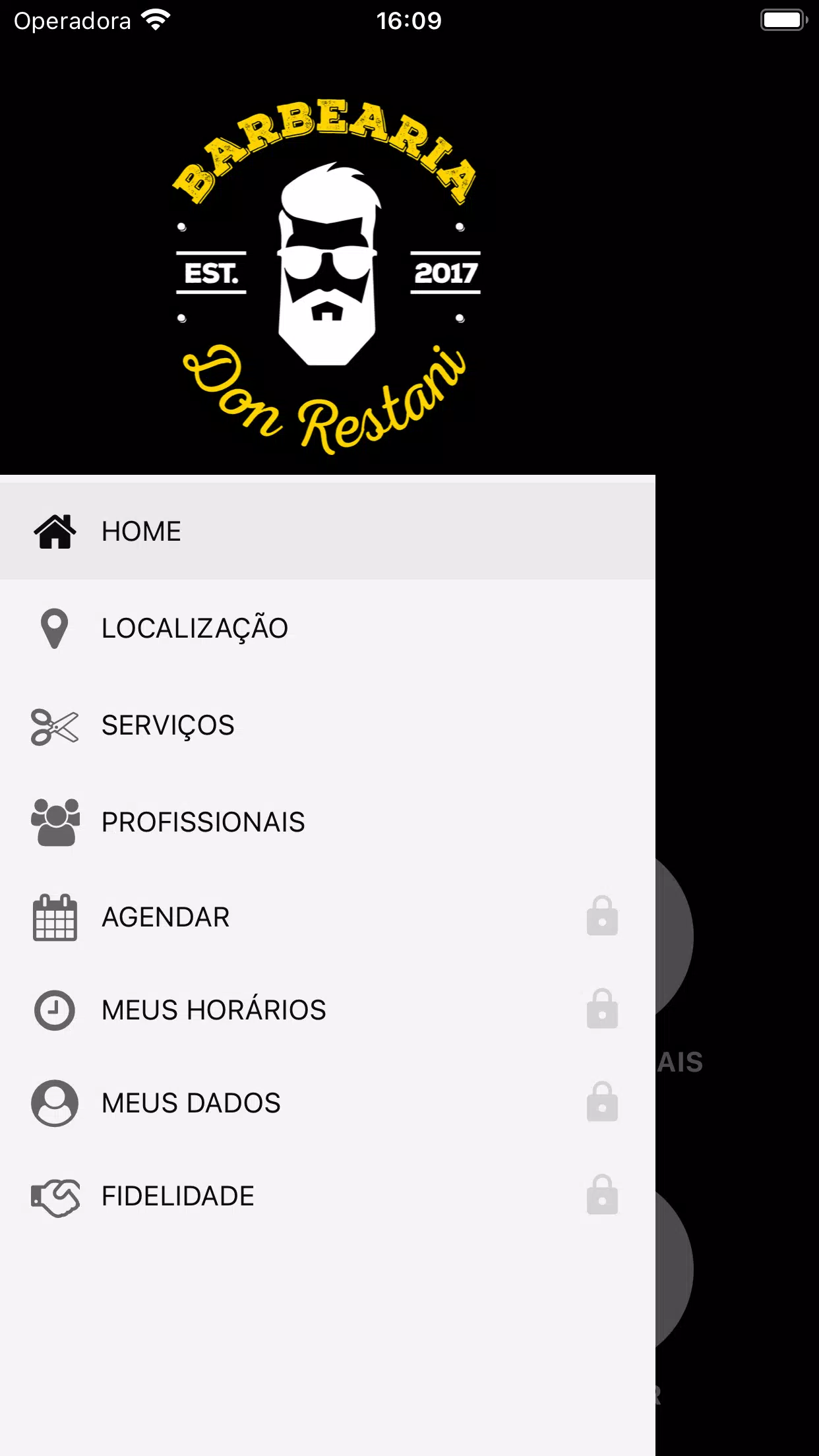 Barbearia Don Restani Captura de pantalla 2