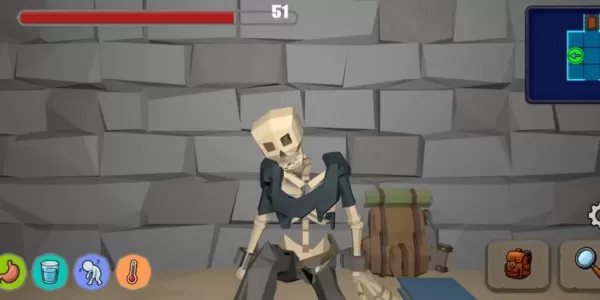 Tief im Verlies kämpft ein Wanderer gegen den Hunger