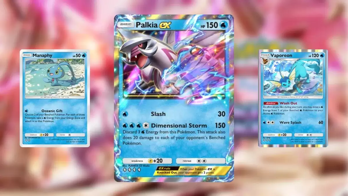 Chiến lược boong hàng đầu của Palkia ex cho Pokemon TCG Pocket
