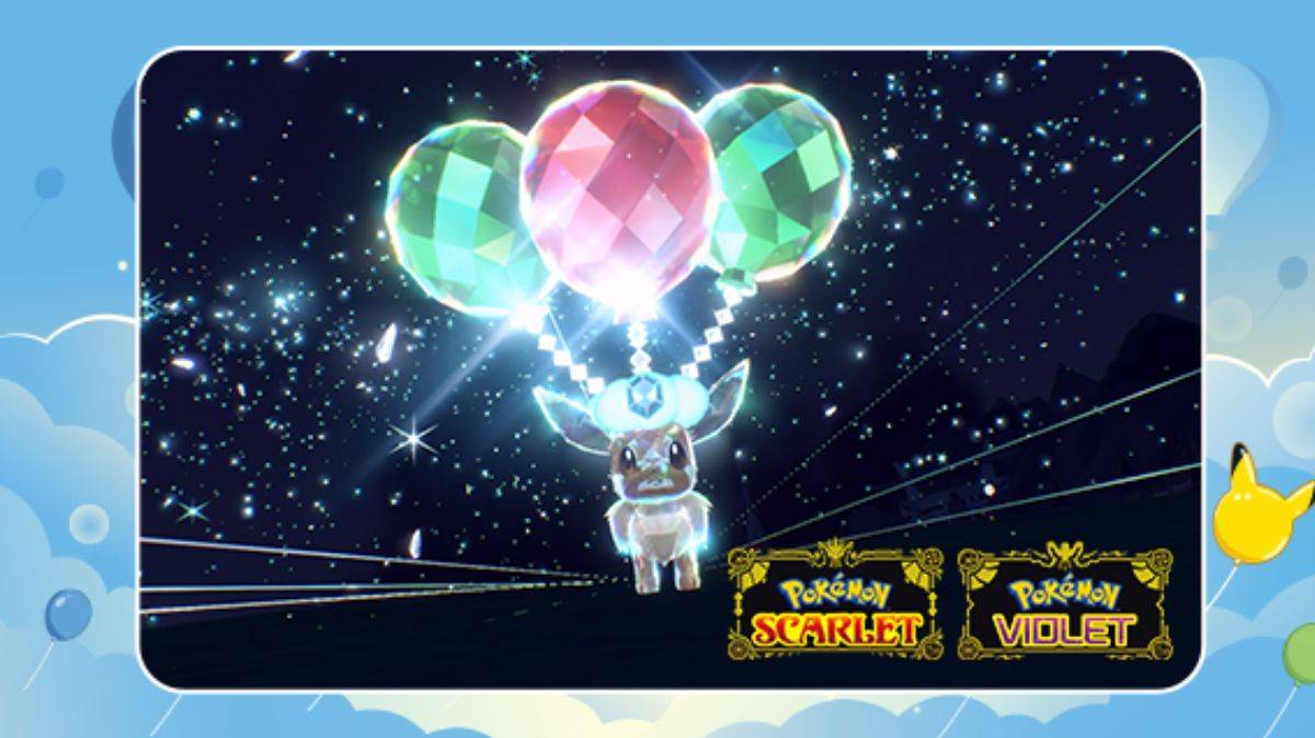 Kostenlose Fliegende-Tera Eevee: Pokemon Day 2025 Promo für Scarlet/Violet