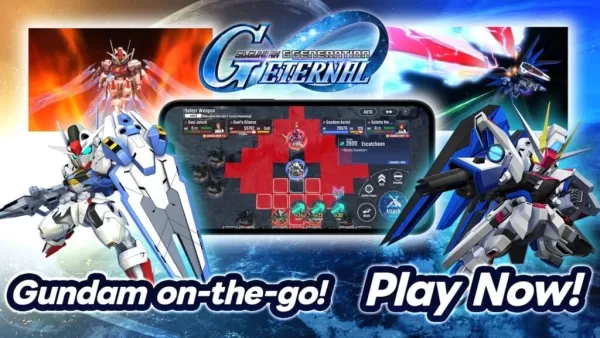 SD Gundam G Generation ETERNAL Launches on Android