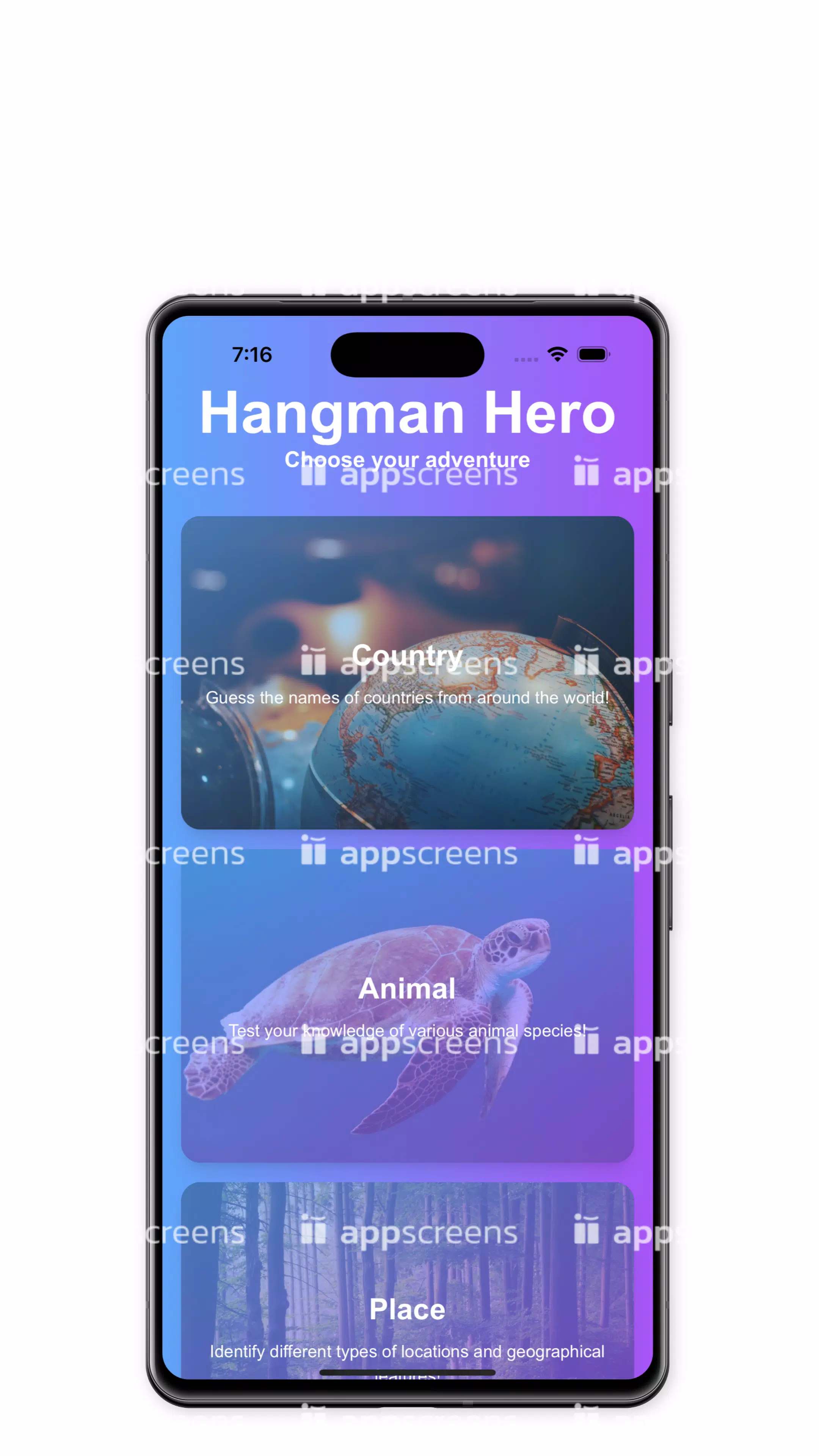 HangmanHero Скриншот 1