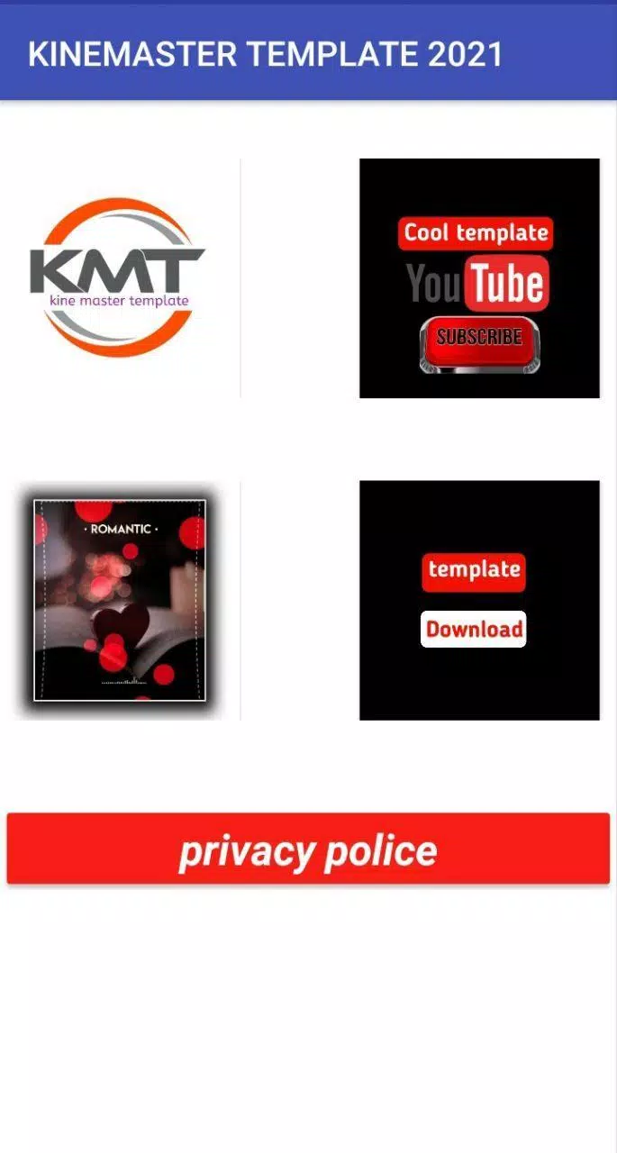 lovetemplate kinemaster aveepl Capture d'écran 1