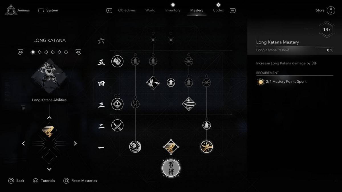 Yasuke Best Skills Assassin's Creed Shadows - Long Katana