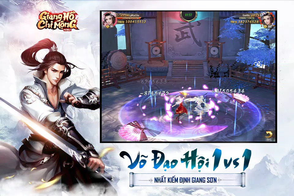 Giang Hồ Chi Mộng - Kiếm Vương Screenshot 2